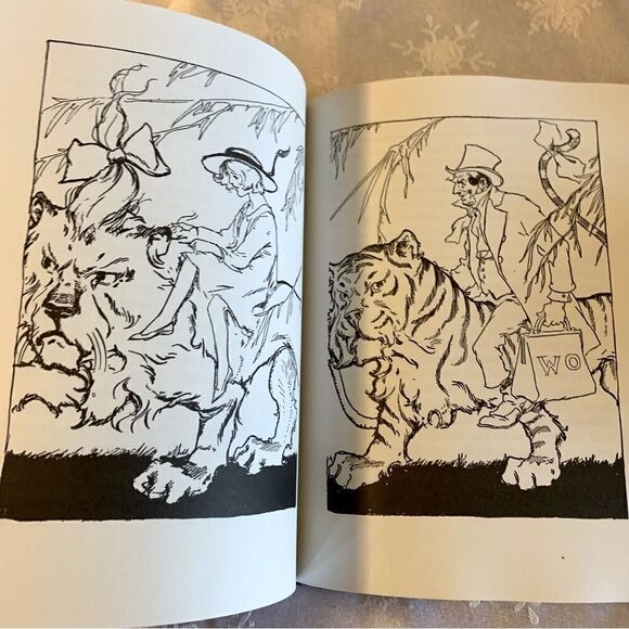 1999 The Magic of Oz Book Frank L Baum Dust Jacket Color Plates - Picture 9 of 13